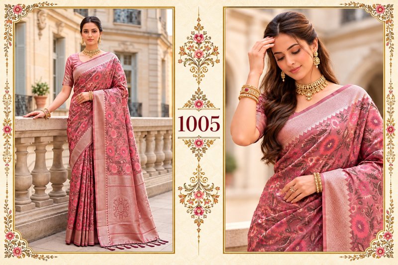 Najrana Vol 1 By Bunawat Banarasi Silk Saree 